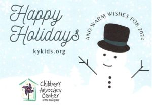 Childrens Advocacy Center Holiday Card